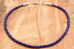 Desiree Yellowhorse 18" Long Genuine Blue Lapis Necklace